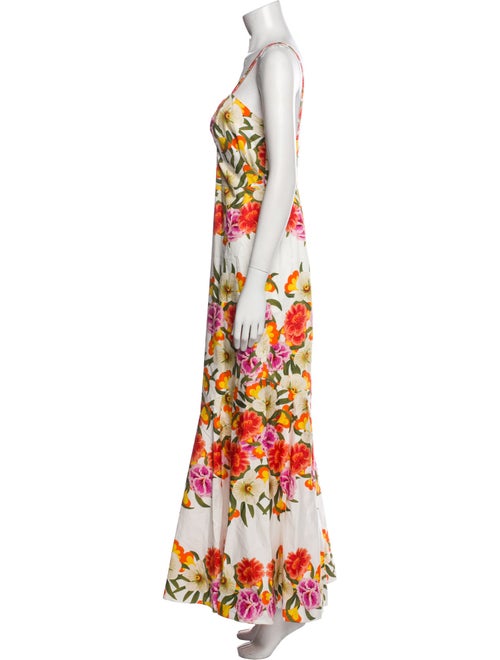 Borgo De Nor Floral Print Long Dress
