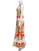 Borgo De Nor Floral Print Long Dress