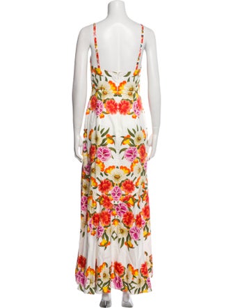 Borgo De Nor Floral Print Long Dress