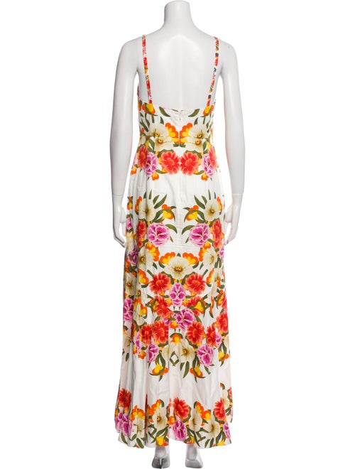 Borgo De Nor Floral Print Long Dress
