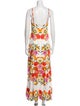 Borgo De Nor Floral Print Long Dress