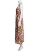 Borgo De Nor Silk Long Dress