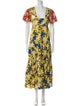 Borgo De Nor Floral Print Long Dress