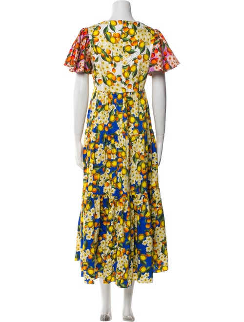 Borgo De Nor Floral Print Long Dress