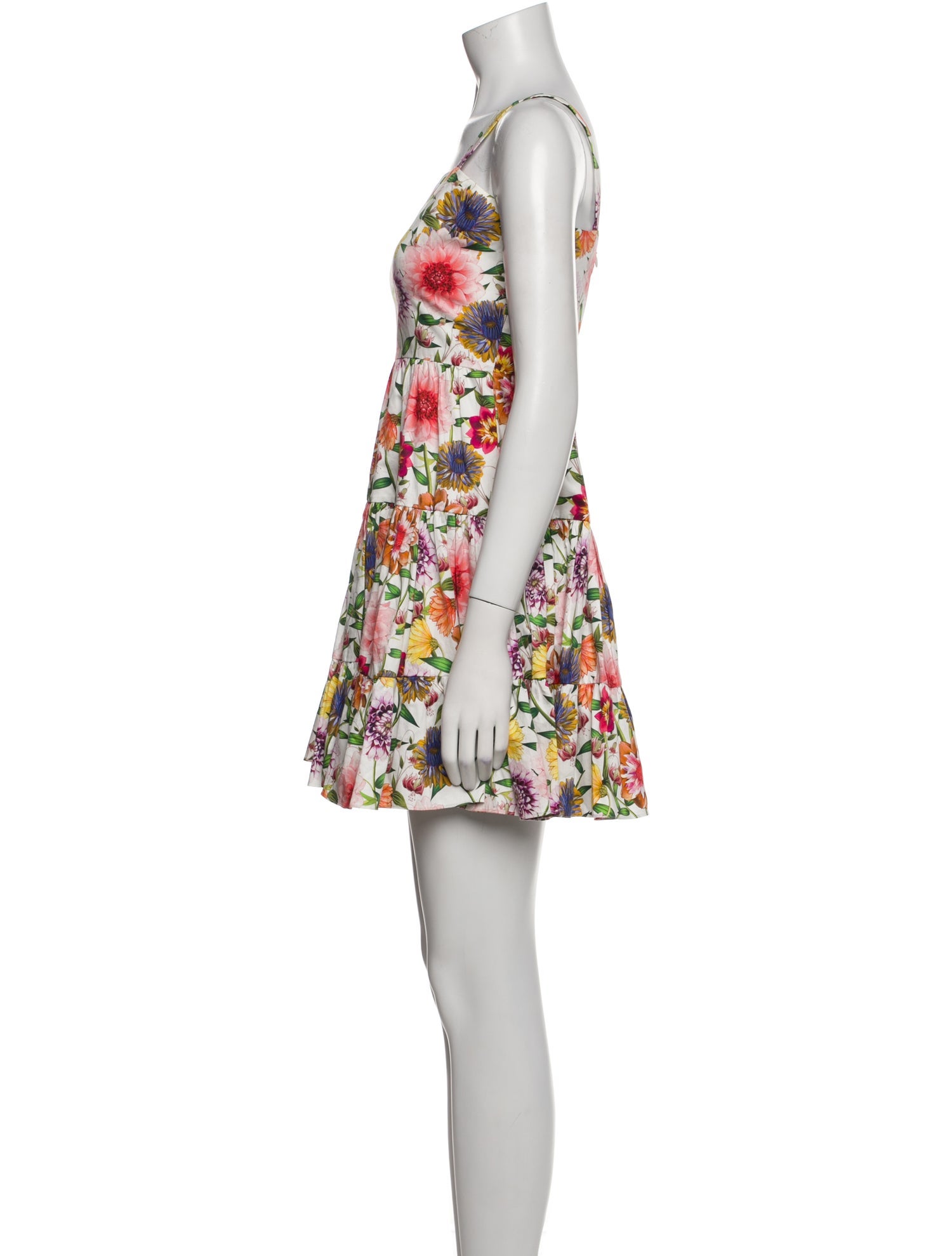 Borgo De Nor Floral Print Mini Dress