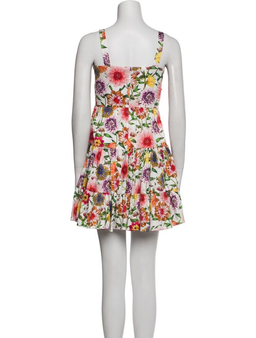 Borgo De Nor Floral Print Mini Dress