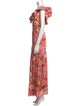 Borgo De Nor Floral Print Long Dress