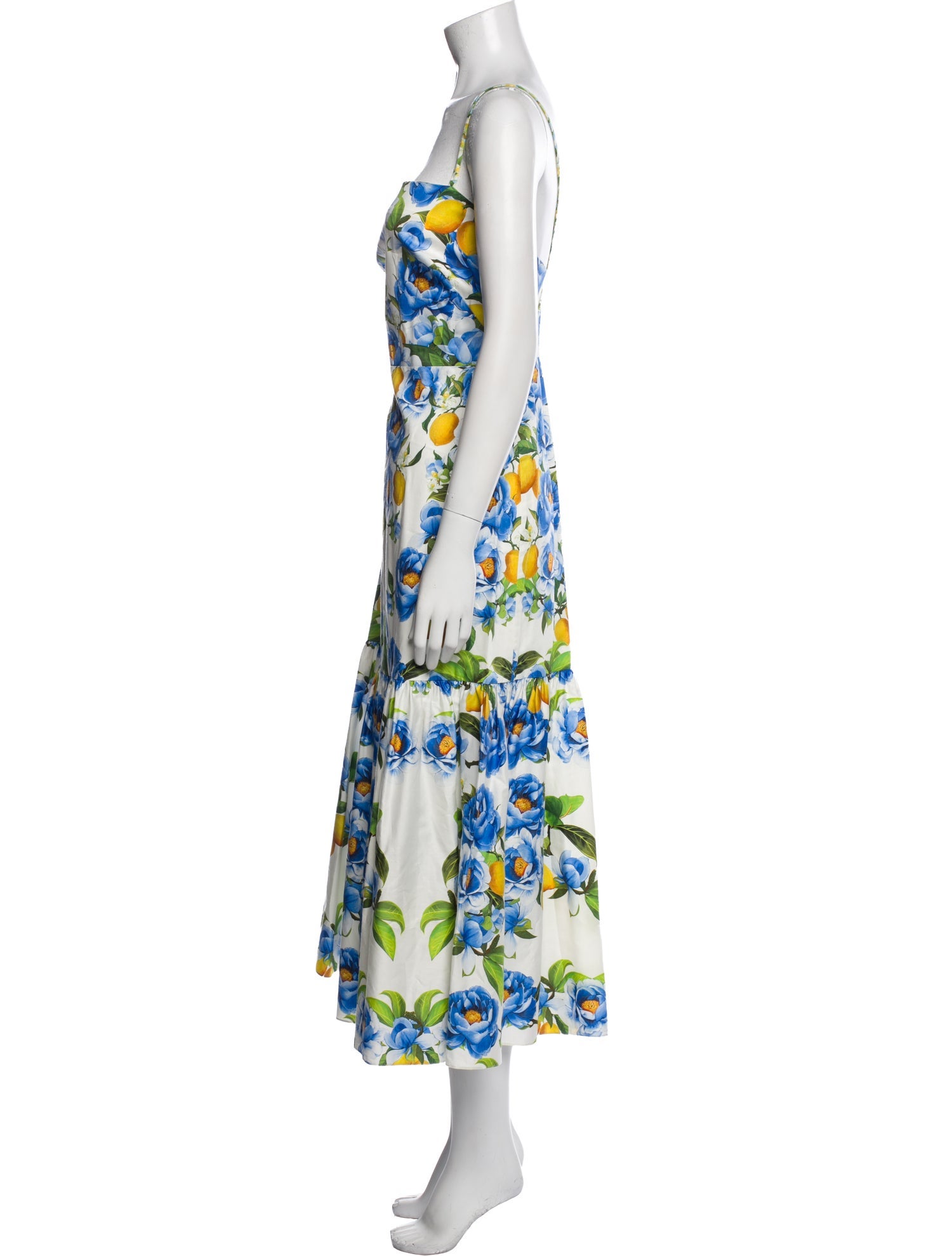 Borgo De Nor Floral Print Long Dress