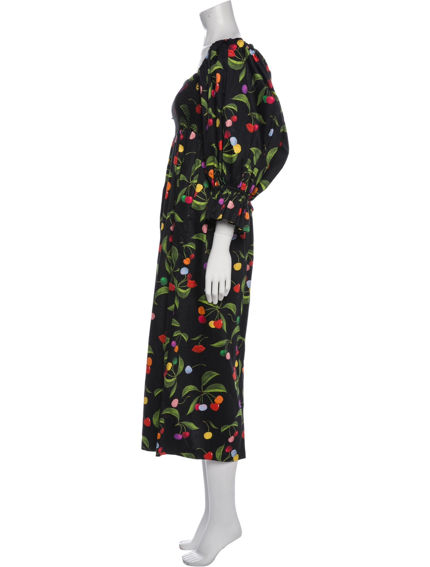 Borgo De Nor Printed Long Dress w/ Tags