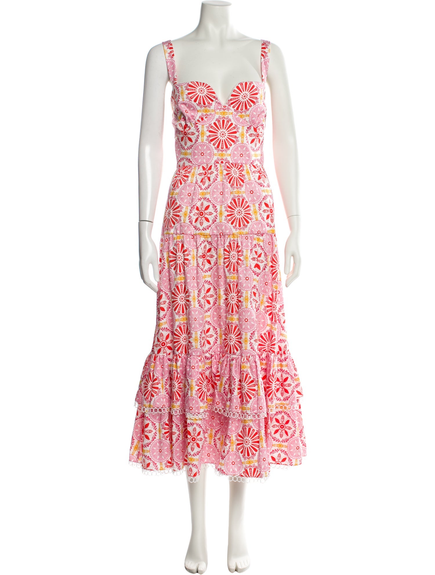 Borgo De Nor Floral Print Long Dress w/ Tags