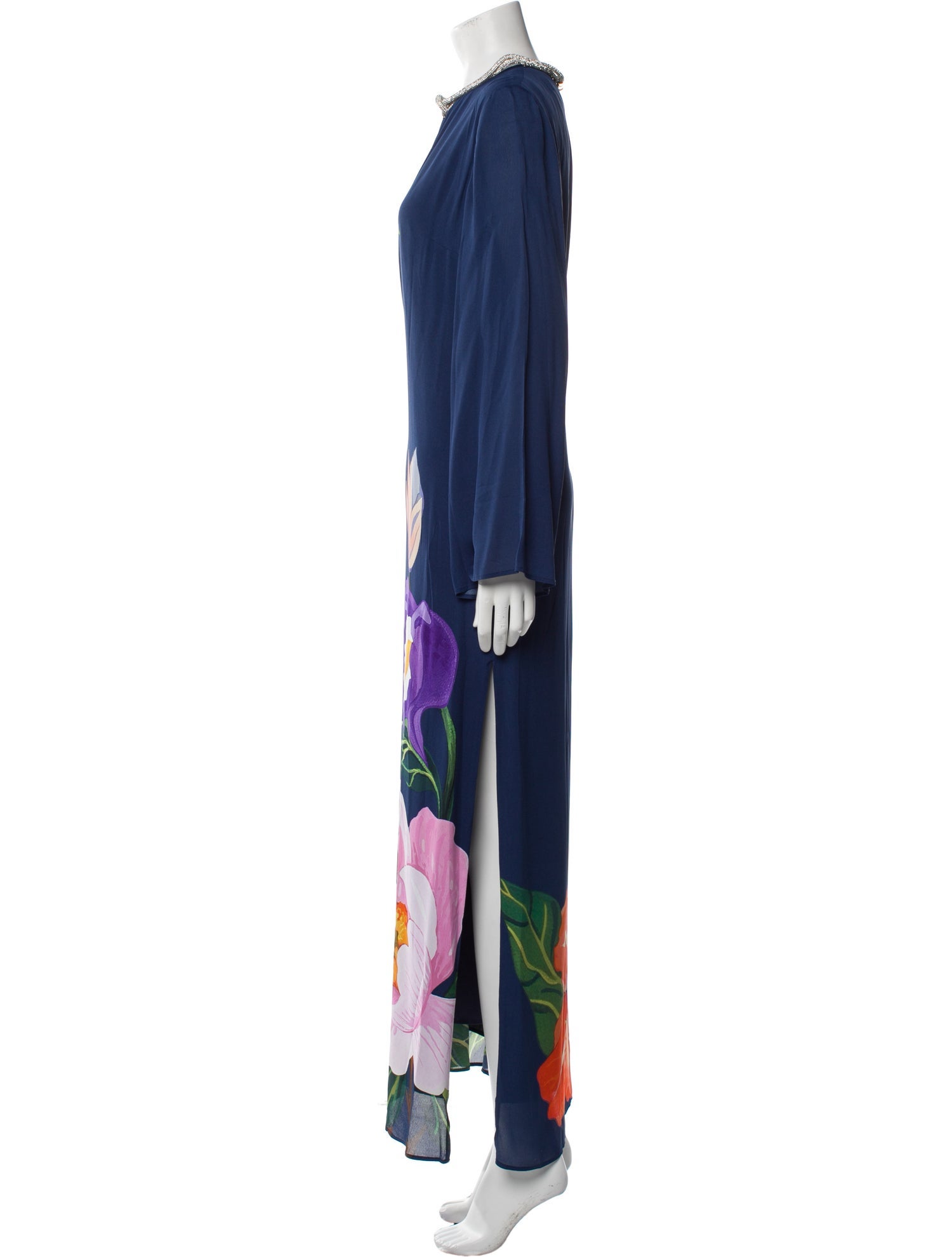 Borgo De Nor Floral Print Long Dress