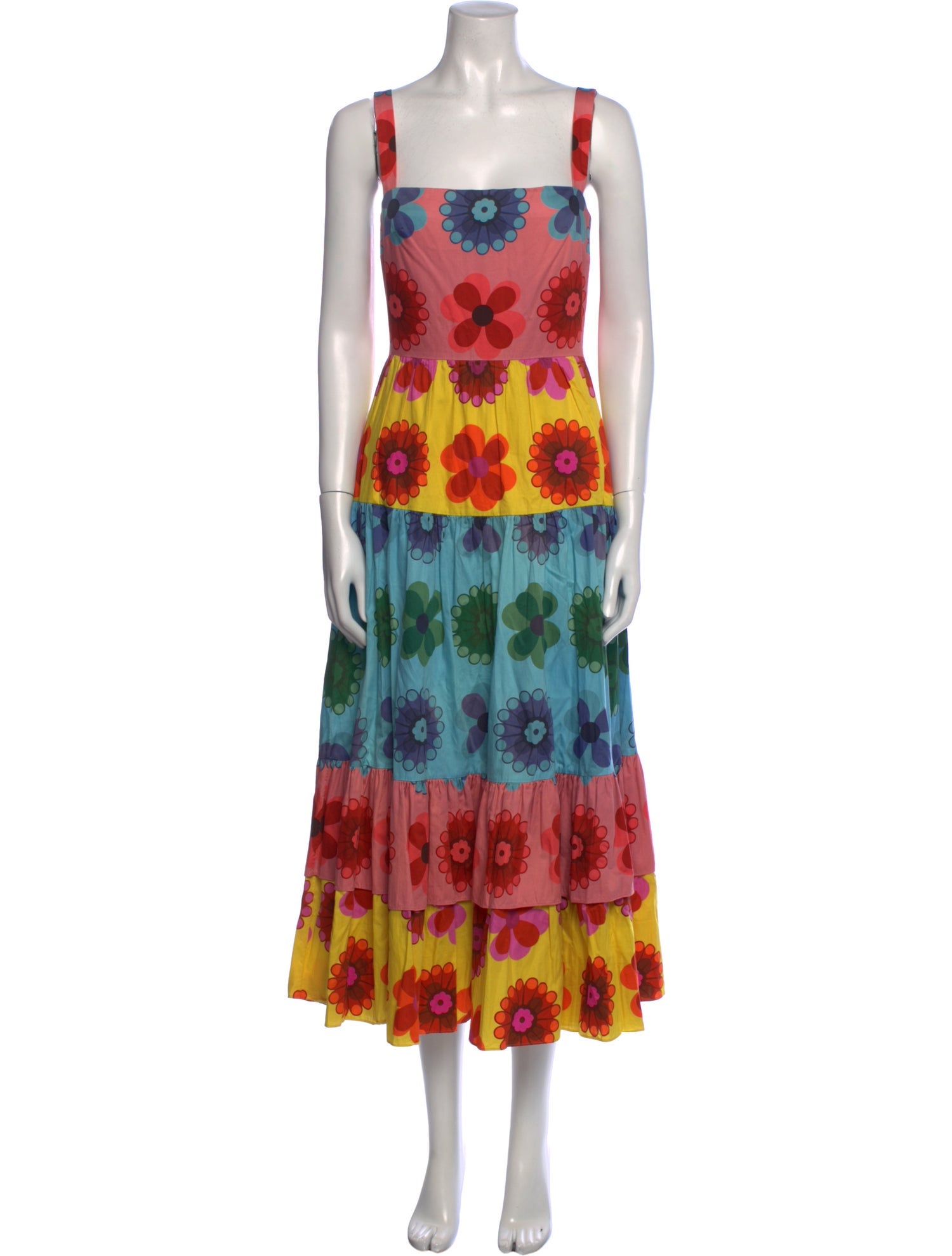Borgo De Nor Floral Print Long Dress