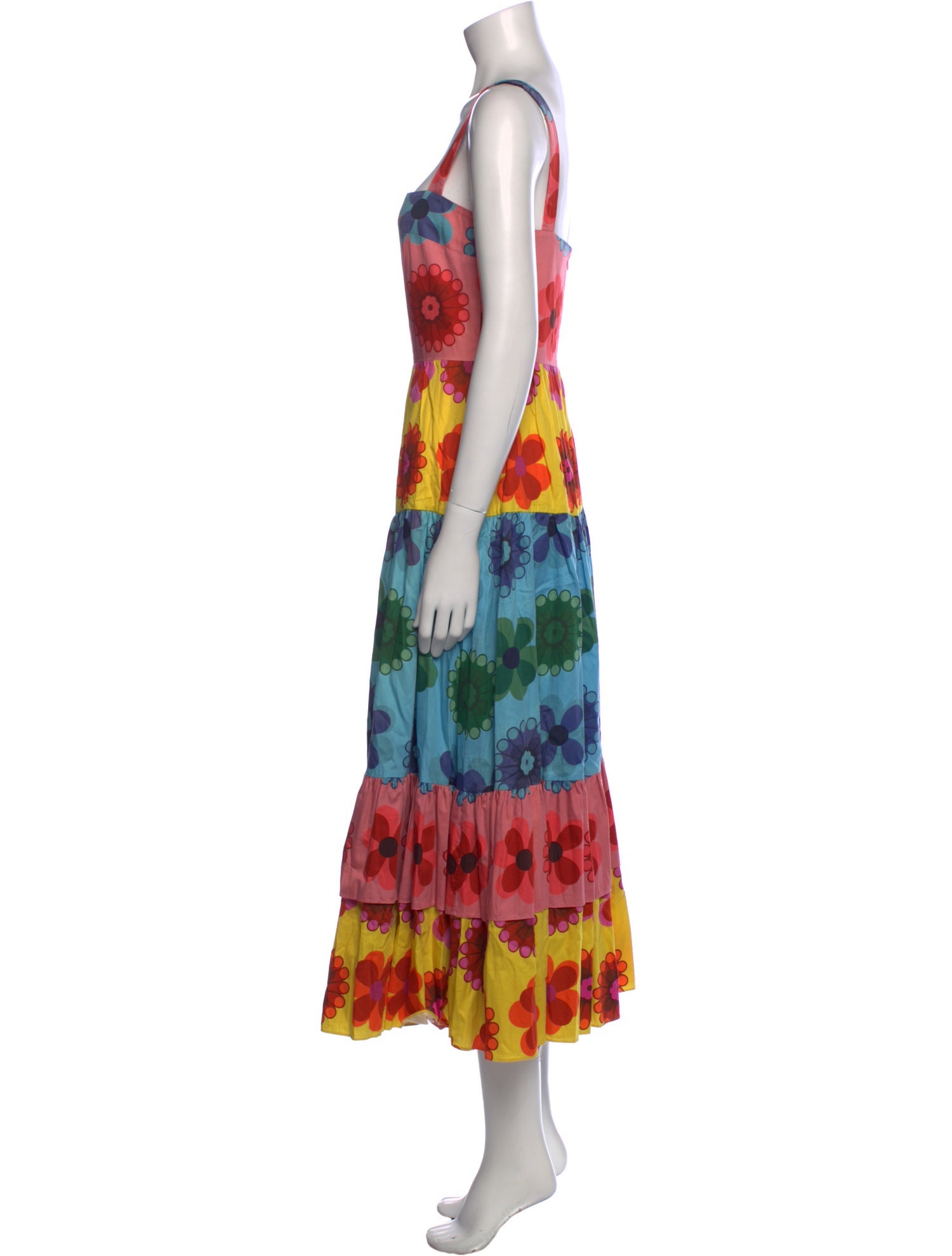 Borgo De Nor Floral Print Long Dress