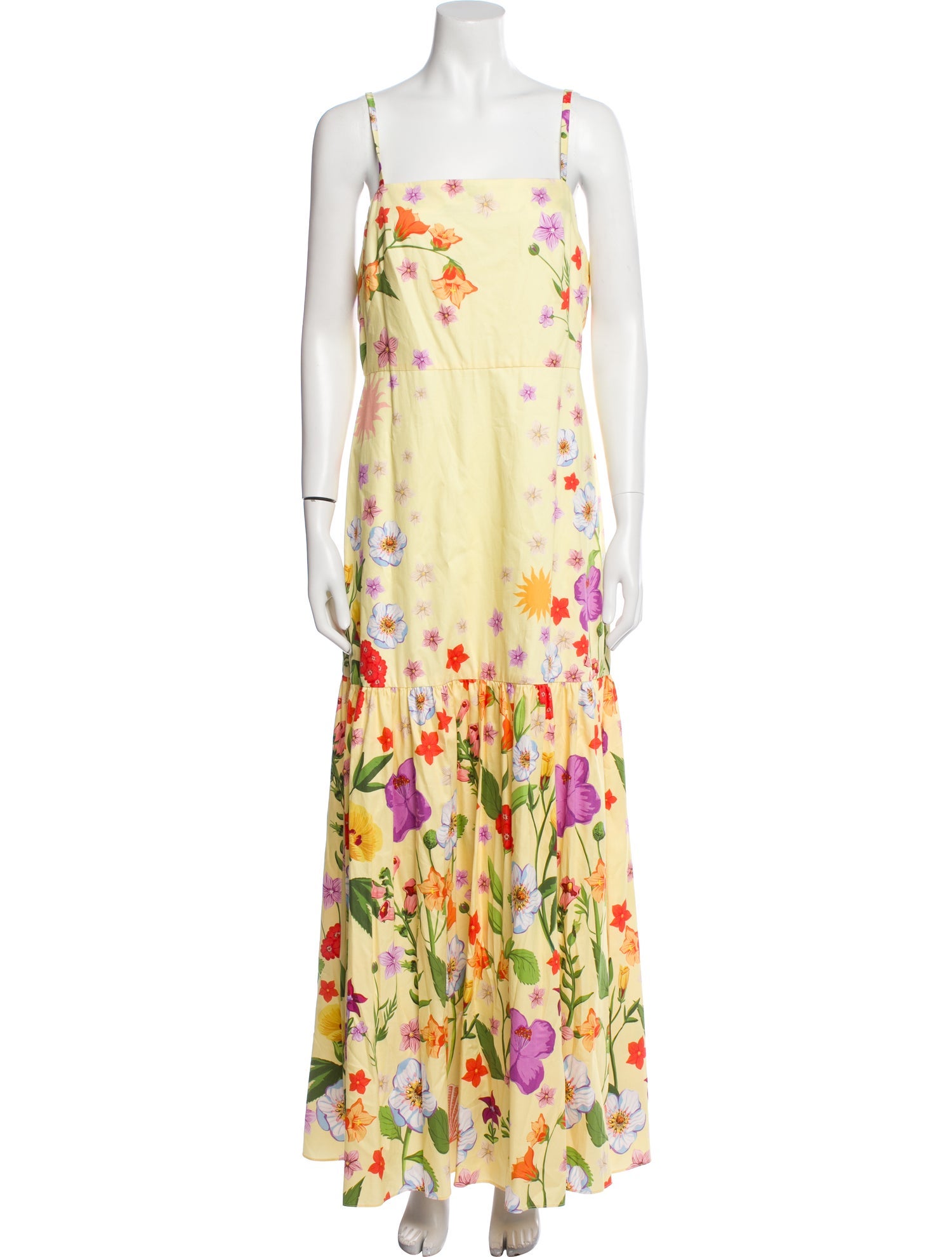 Borgo De Nor Floral Print Long Dress