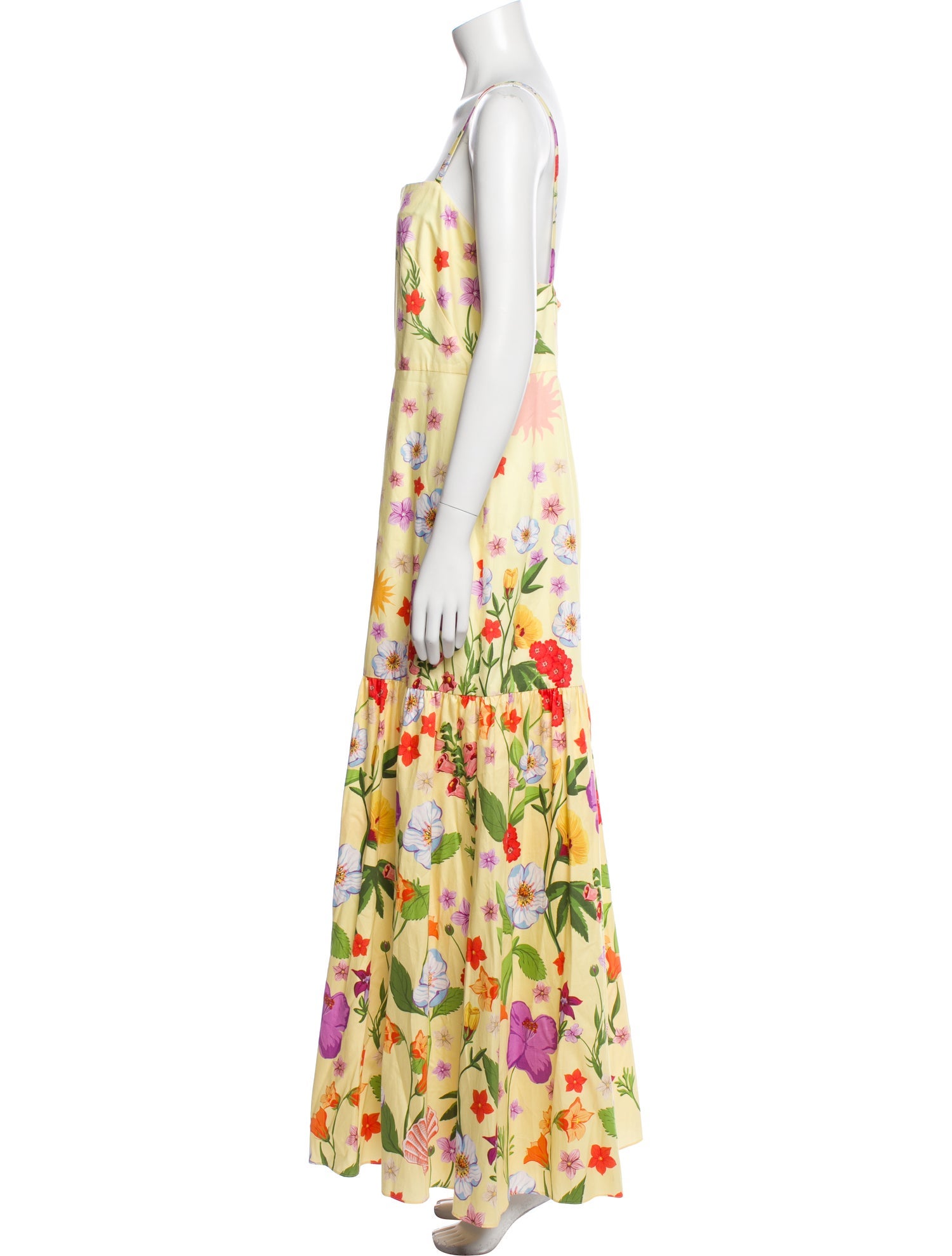 Borgo De Nor Floral Print Long Dress