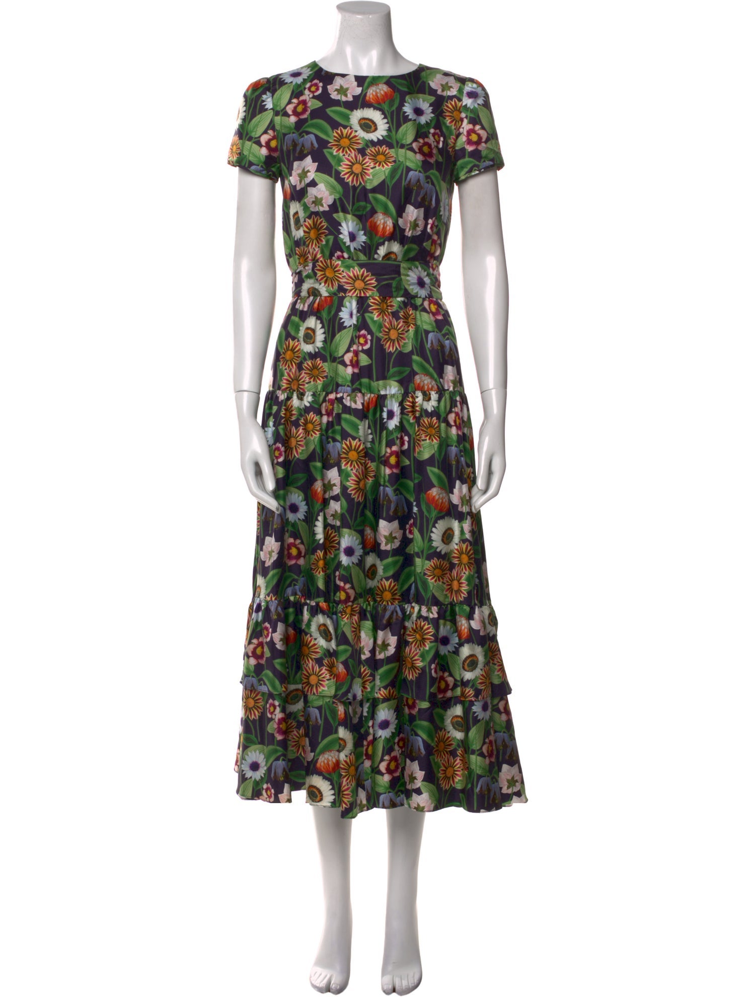 Borgo De Nor Silk Mini Dress