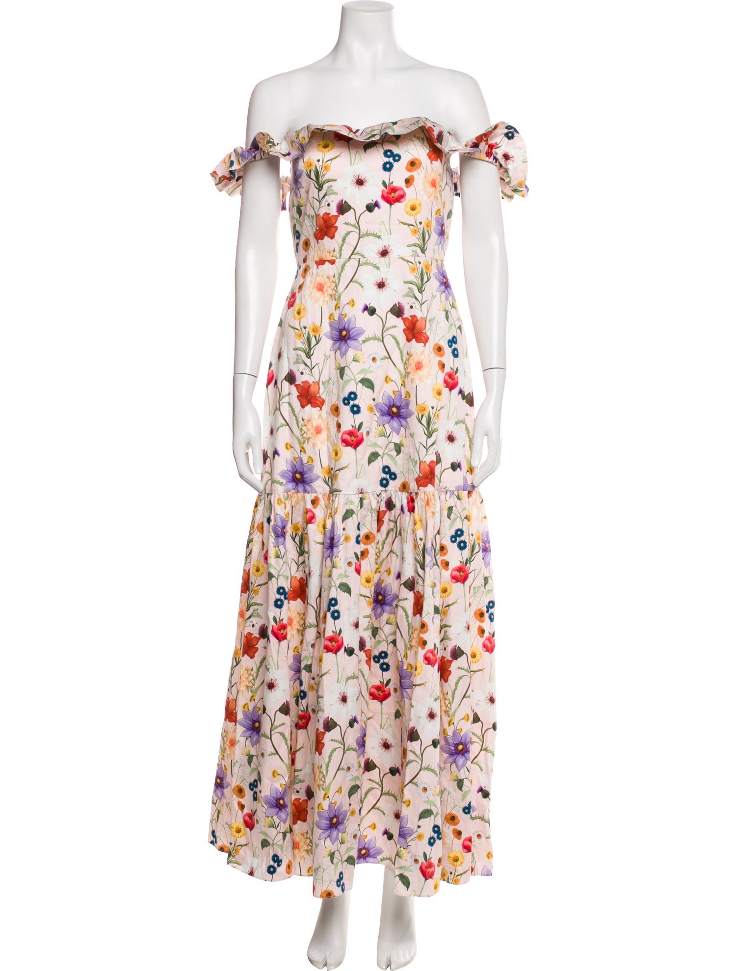 Floral Print Long Dress Floral Print Long Dress
