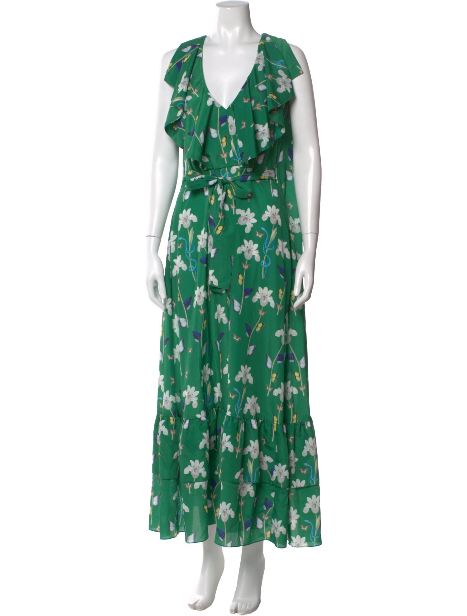 borgo de nor green dress DANI DRESS