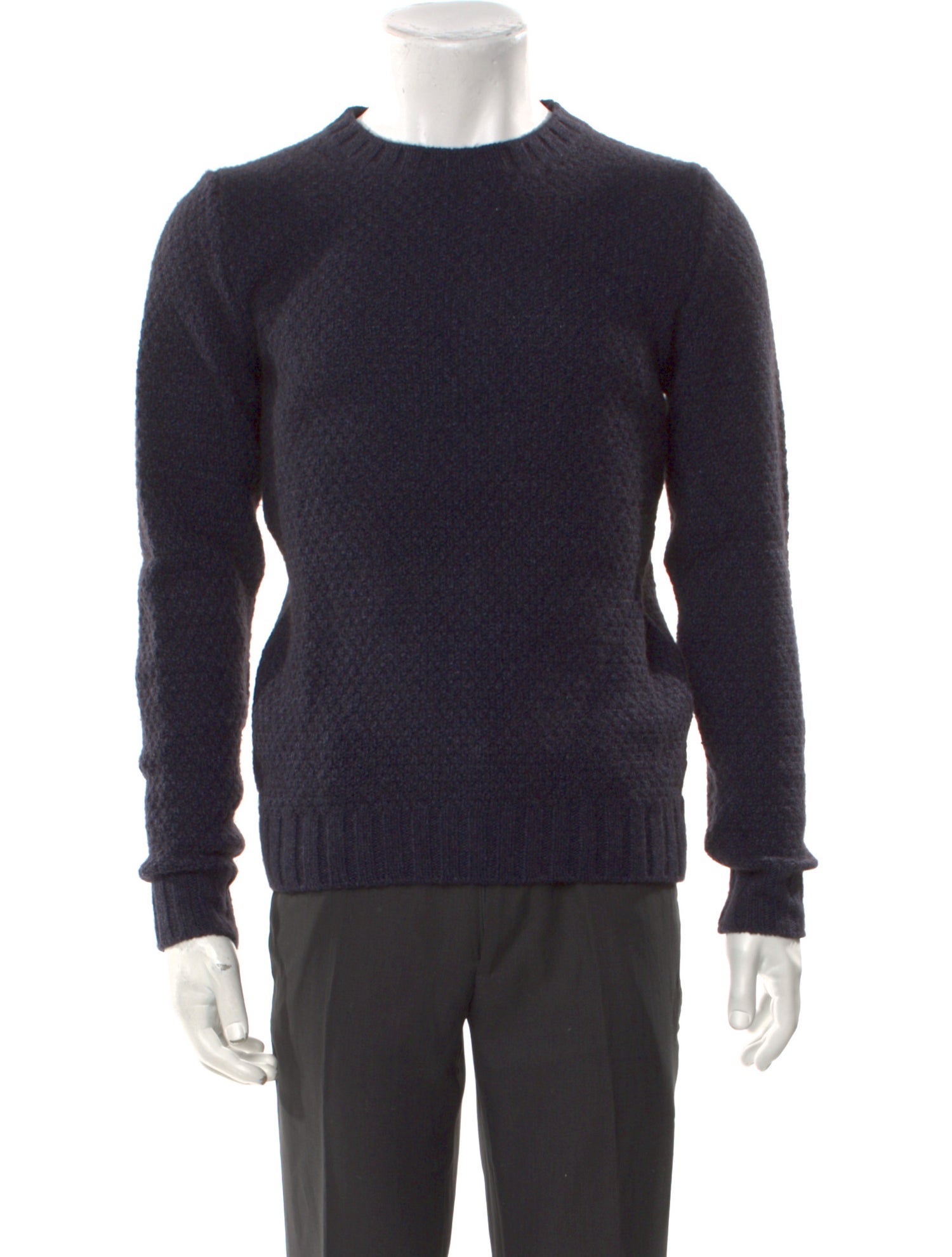 Borrelli Crew Neck Long Sleeve Pullover