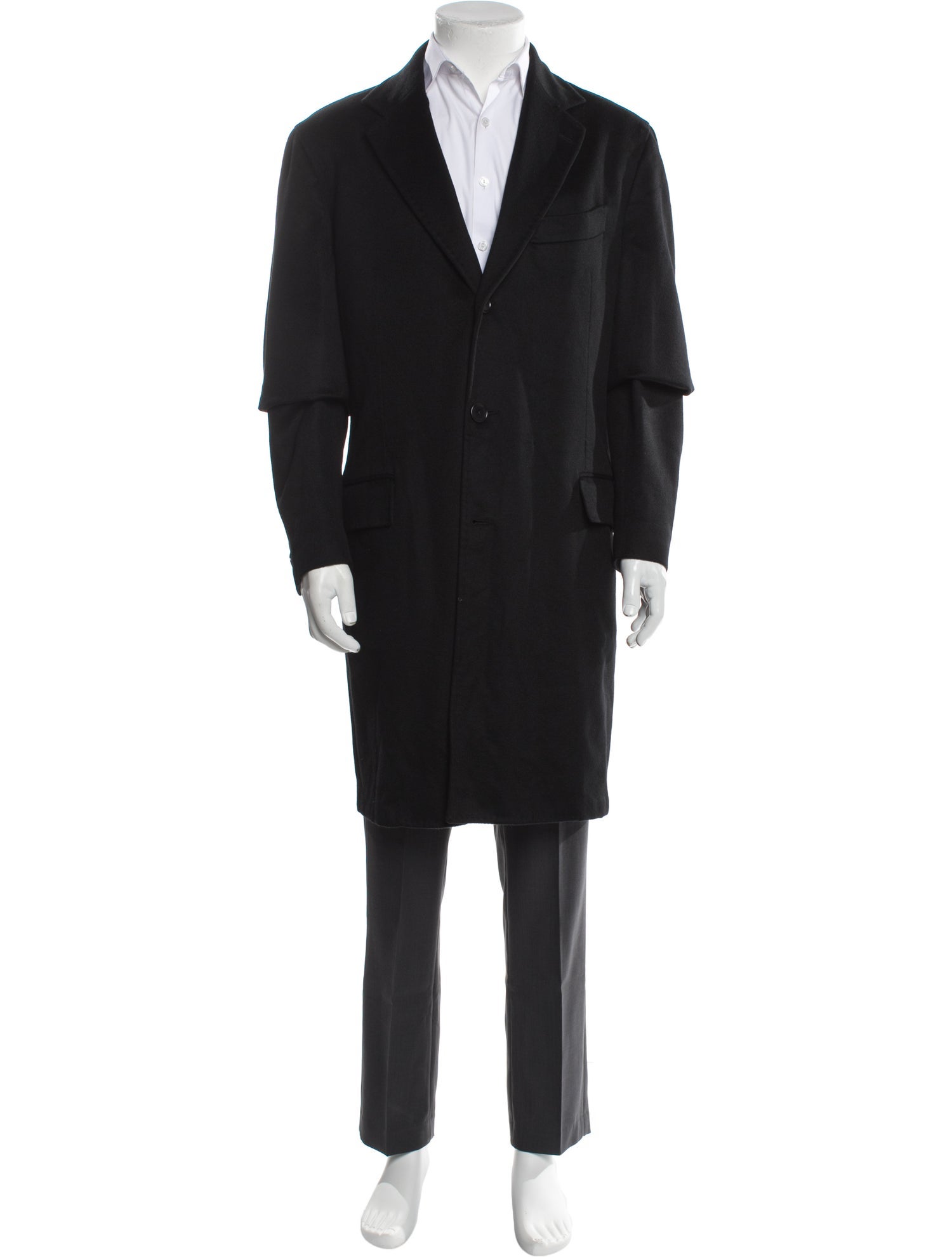 Borrelli Wool Overcoat
