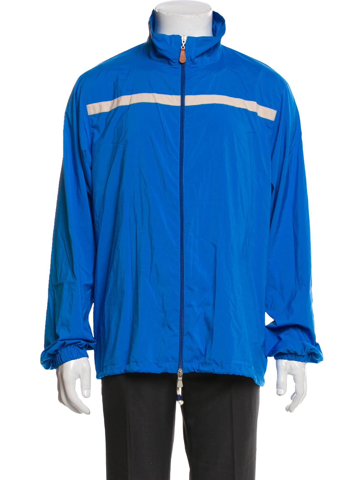 Borrelli Striped Windbreaker