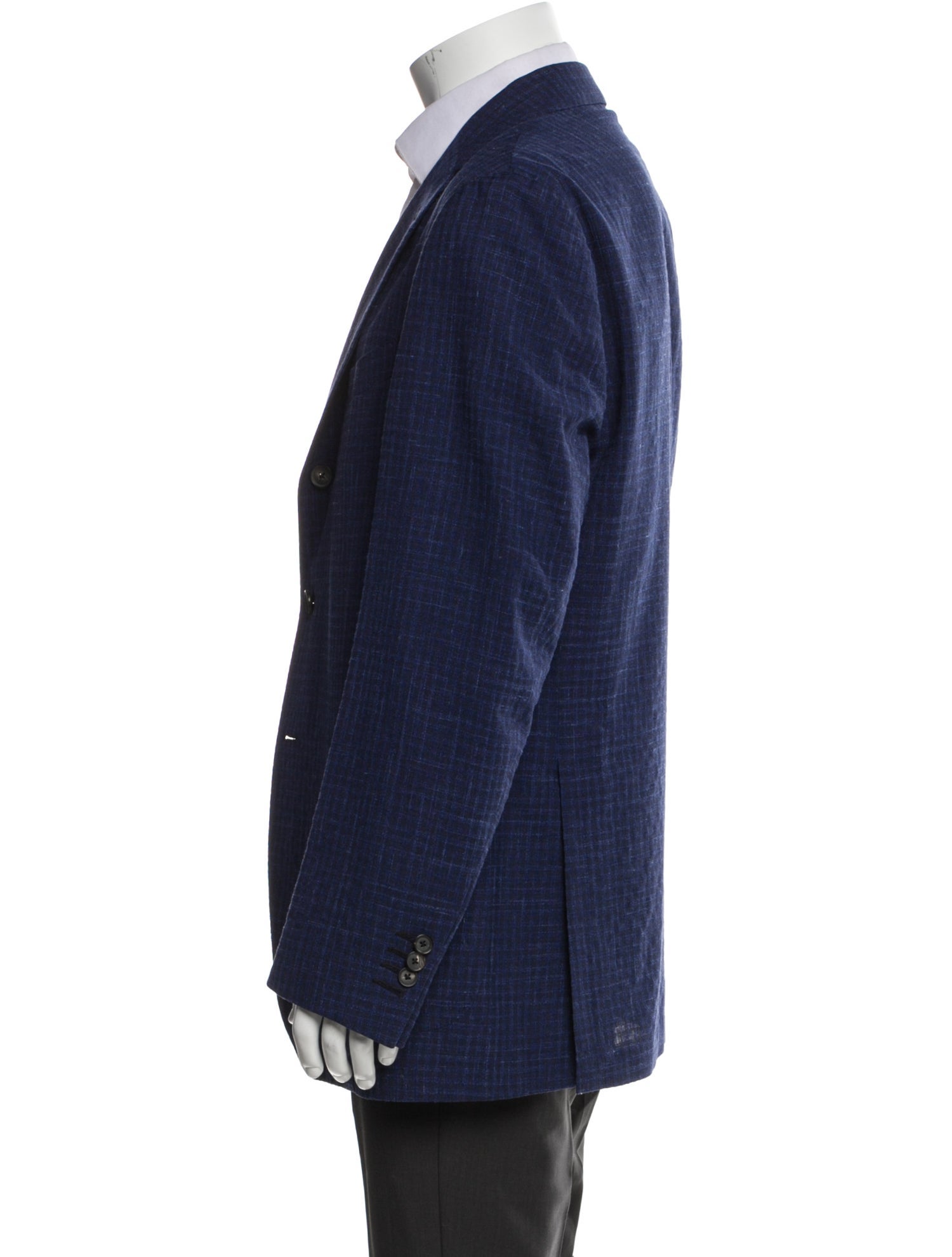Borrelli Virgin Wool Striped Blazer