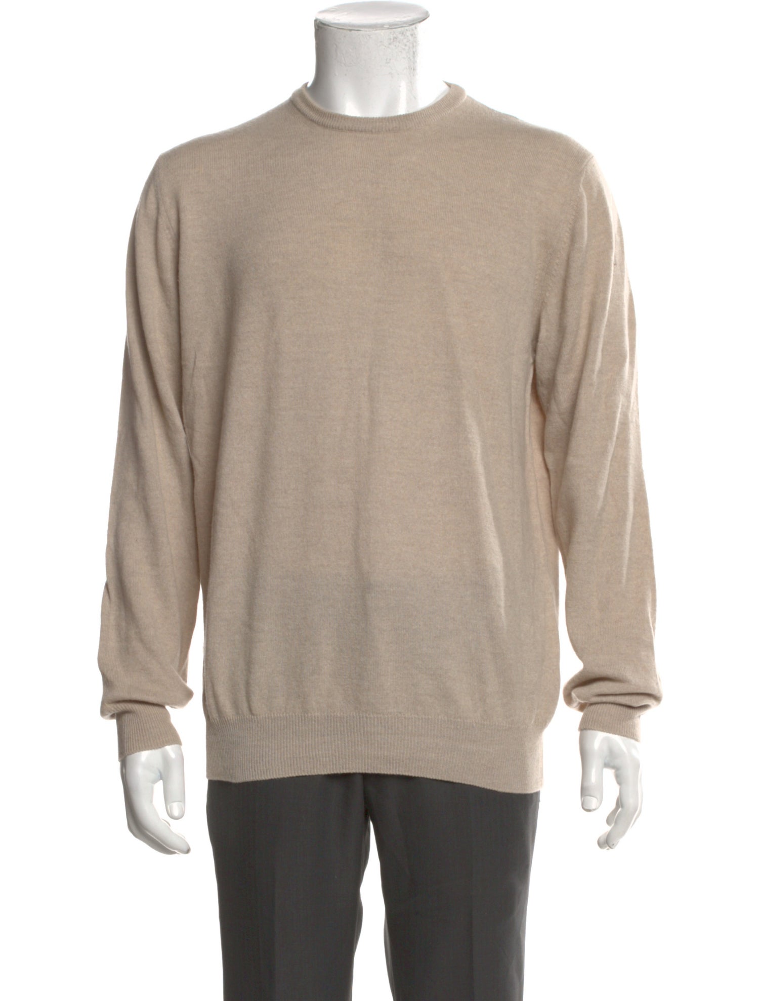 Borrelli Wool Crew Neck Pullover