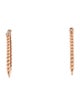 Borgioni 18K Long Spike Hoop Earrings