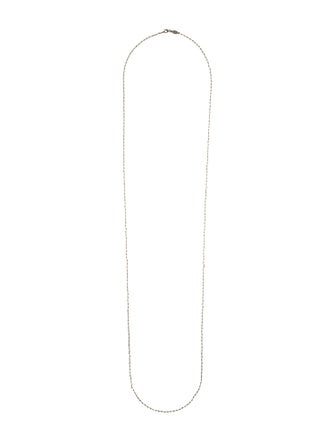 Borgioni 18K Diamond Beaded Chain Necklace