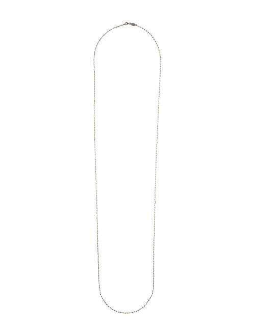 Borgioni 18K Diamond Beaded Chain Necklace