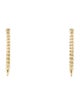 Borgioni 18K Long Spike Hoop Earrings