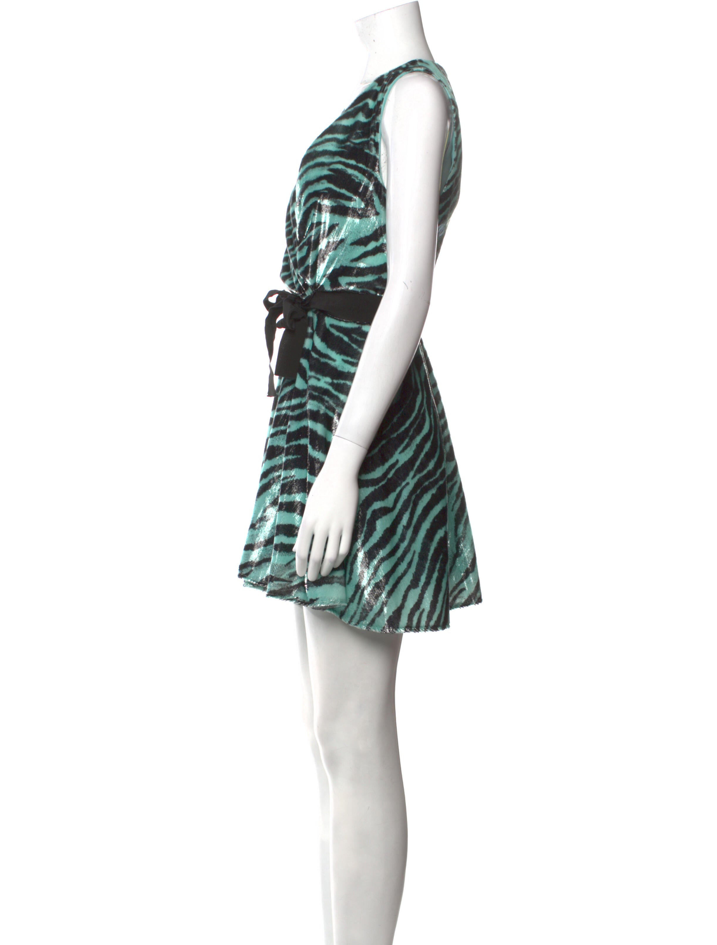 Brognano Tie-Dye Print Mini Dress