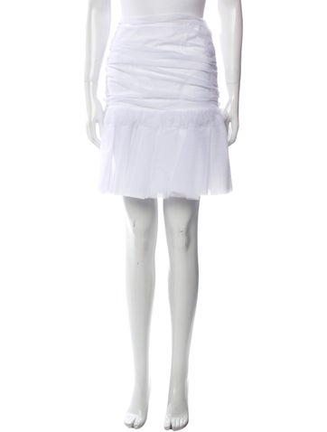 Brognano Skirts Ruffle Embellishment Knee-Length Skirt S