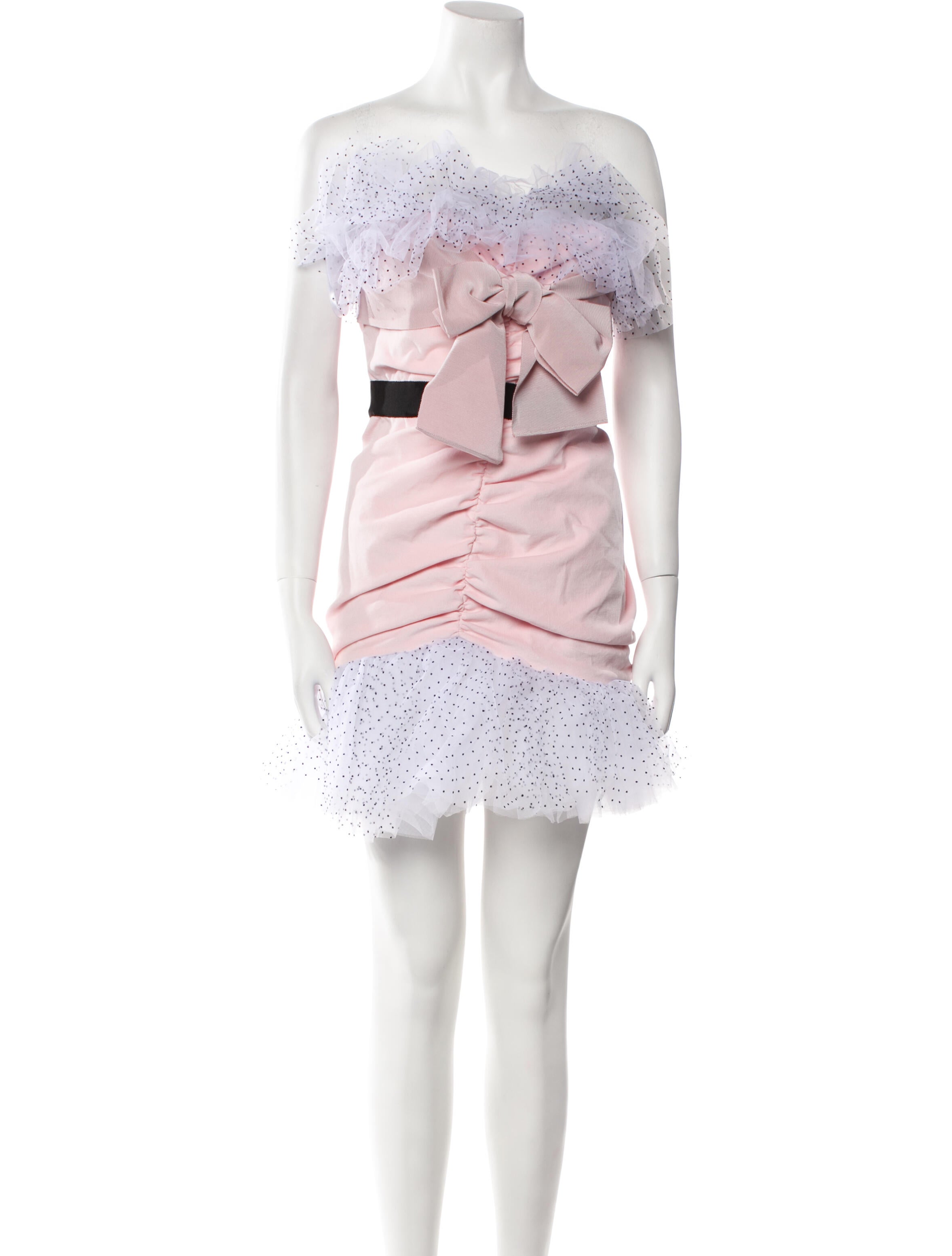 Brognano Strapless Mini Dress