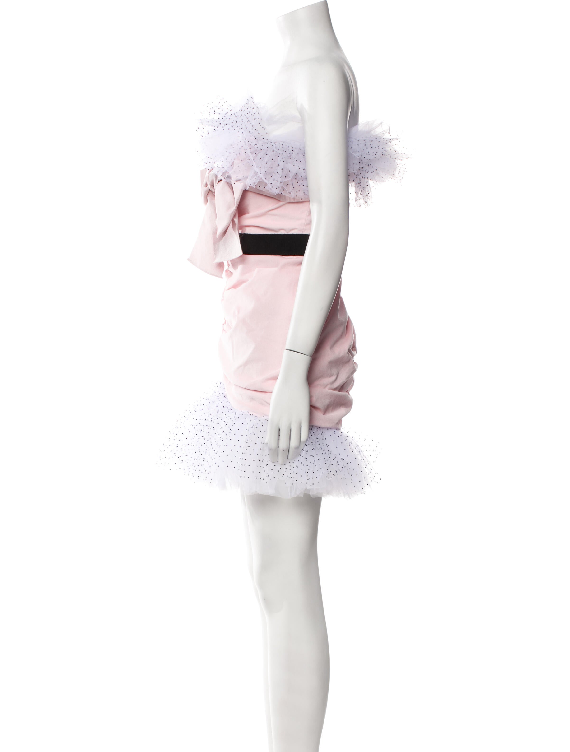 Brognano Strapless Mini Dress