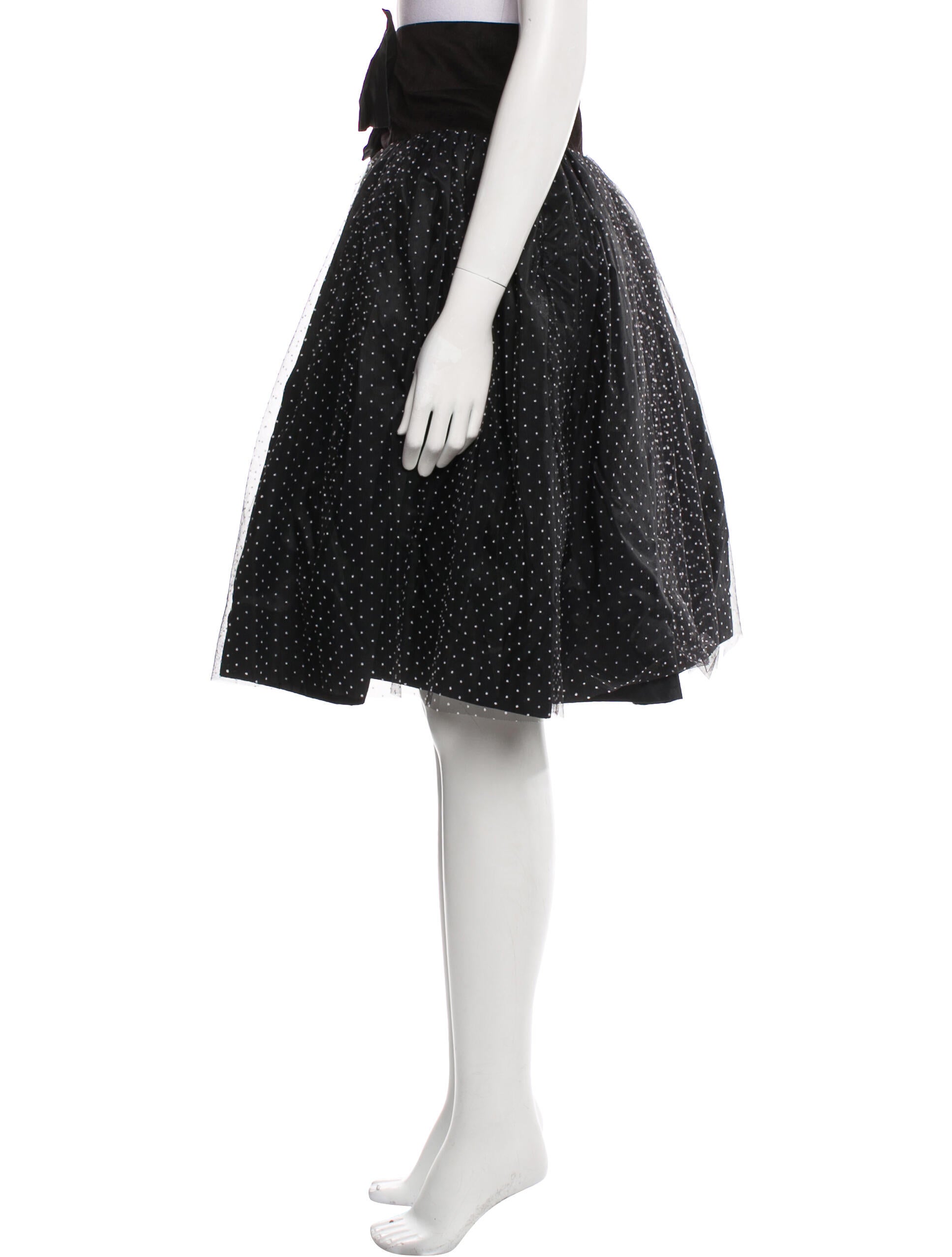 Brognano Polka Dot Print Mini Dress w/ Tags