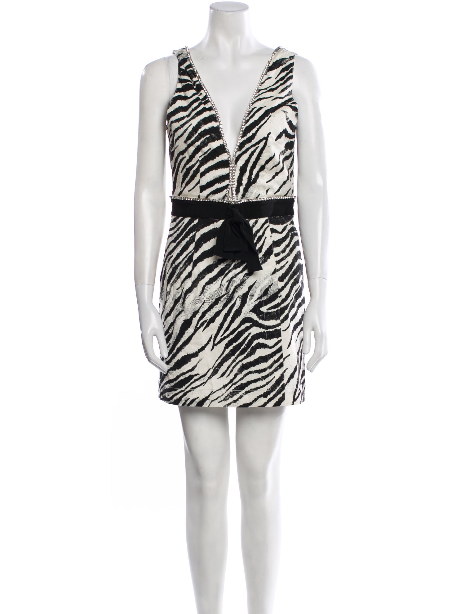 Brognano Animal Print Mini Dress