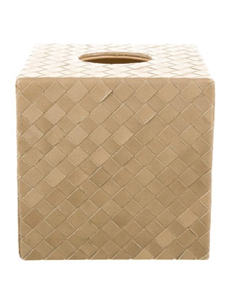 Bottega Veneta Intrecciato Tissue Box Cover