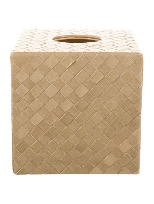 Bottega Veneta Intrecciato Tissue Box Cover