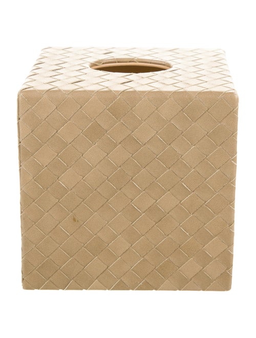 Bottega Veneta Intrecciato Tissue Box Cover