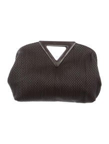 Nappa Losange Point Handle Bag