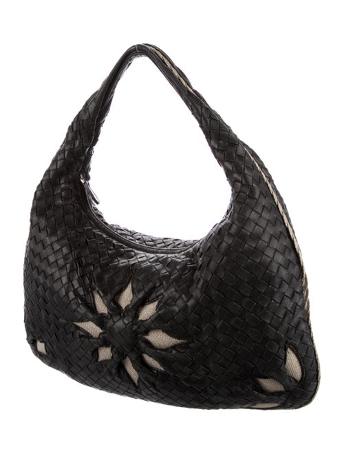 Bottega Veneta Intrecciato Nappa Medium Flower Veneta Hobo