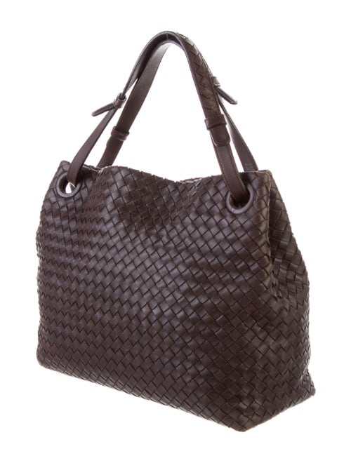 Bottega Veneta Nappa Intrecciato Medium Garda Shoulder Bag