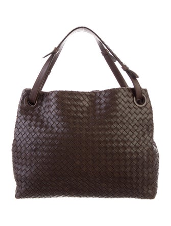 Bottega Veneta Nappa Intrecciato Medium Garda Shoulder Bag