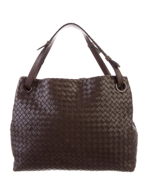 Bottega Veneta Nappa Intrecciato Medium Garda Shoulder Bag