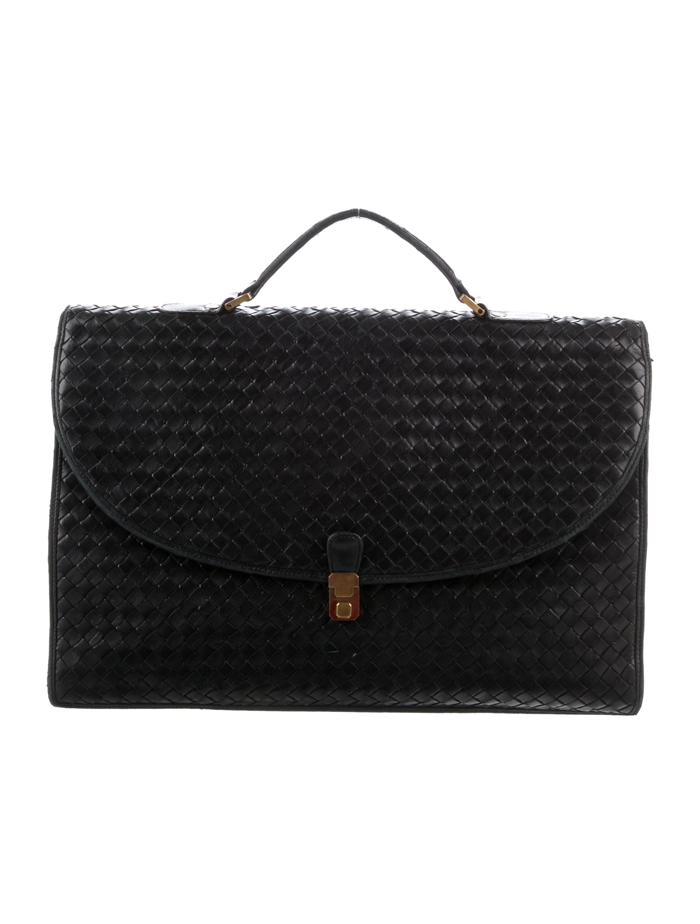 Bottega Veneta Vintage Nappa Intrecciato Briefcase