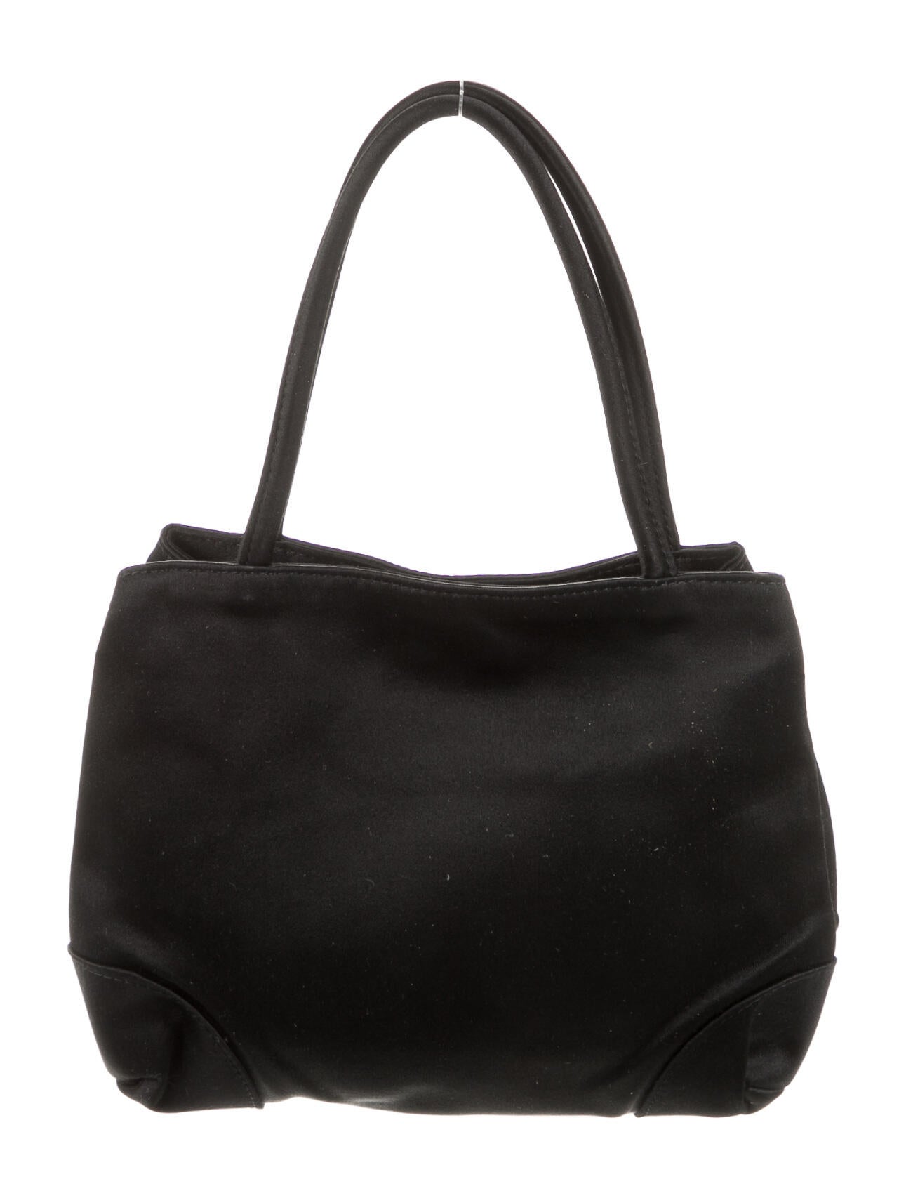 Gucci Embroidered Satin Frame Bag Black Evening Bags, Handbags