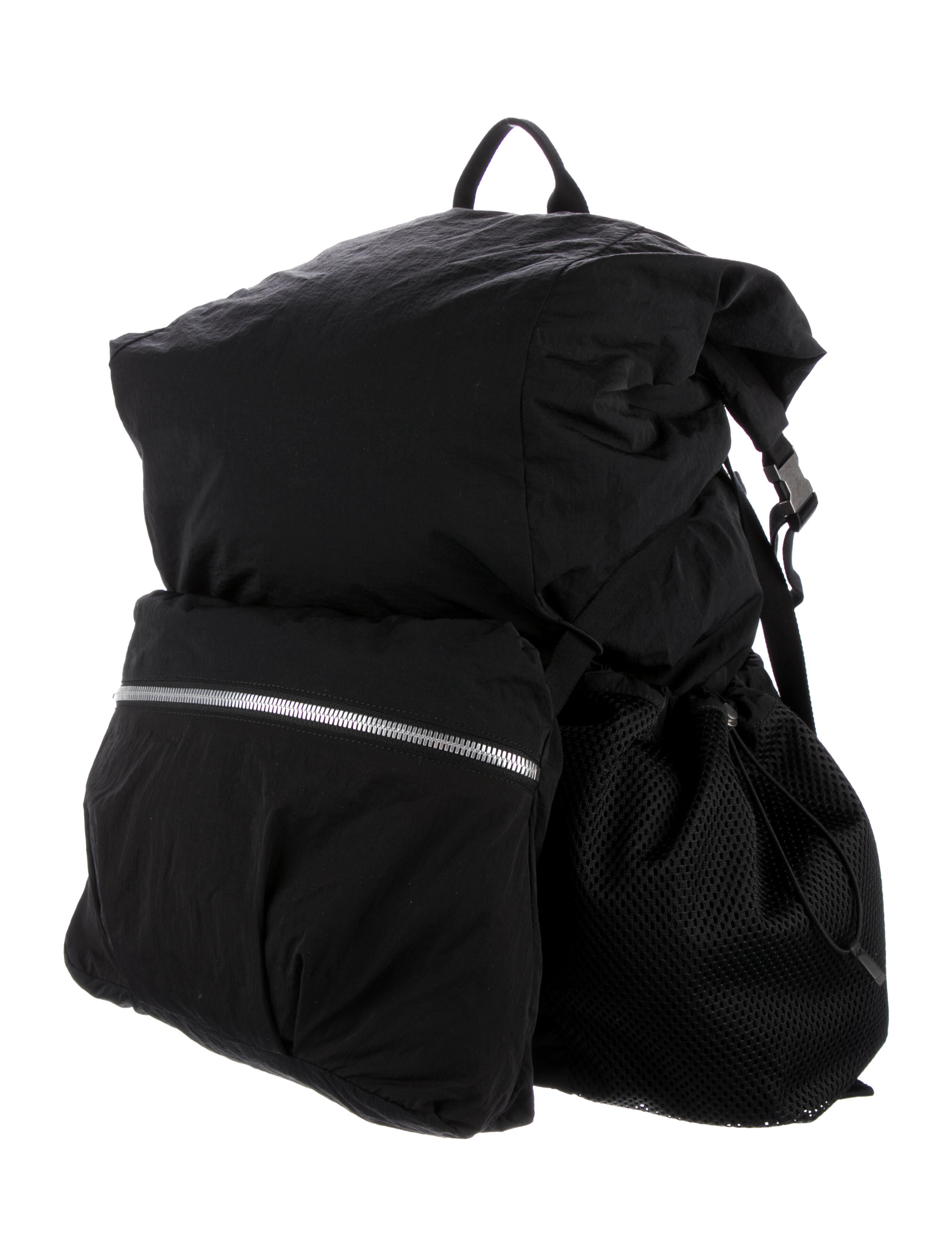 Bottega Nylon Mesh Backpack Black Backpacks, Bags BOT159281
