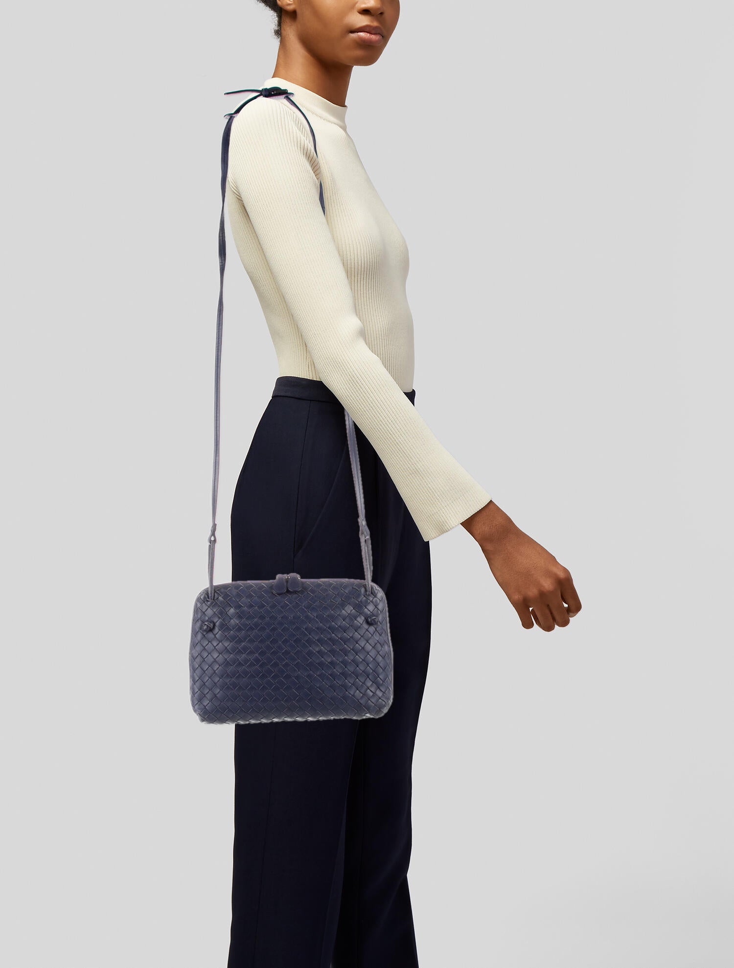 Bottega Crossbody Bag Blue Crossbody Bags, Handbags BOT28872