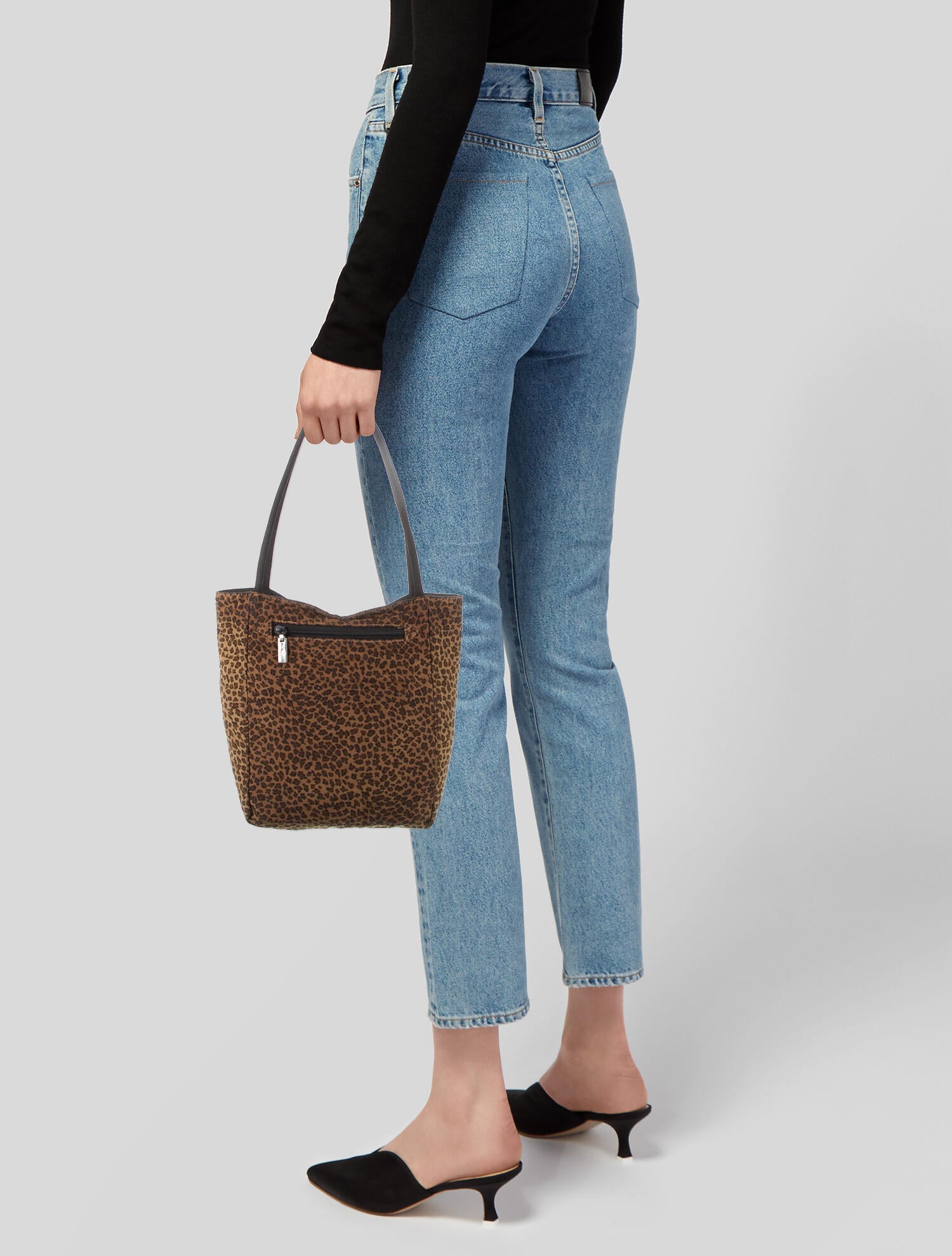 Bottega Reversible Nylon Shoulder Bag Brown Shoulder Bags